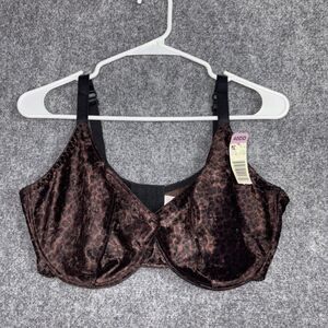 KMART bra Size 40DD Black Brown Animal Print Underwire